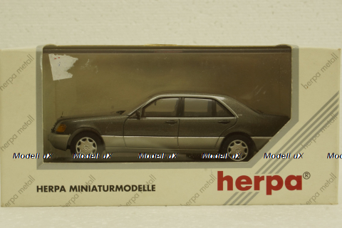 Mercedes 600SEL Limousine, W140, grey, 70034, Herpa 1:43