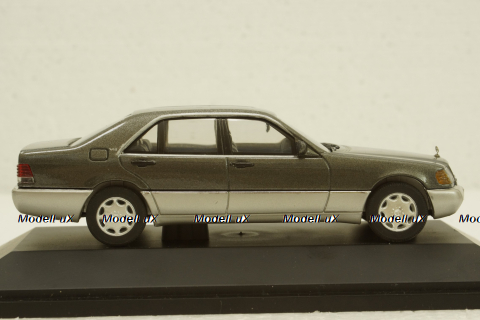 Mercedes 600SEL Limousine, W140, grey, 70034, Herpa 1:43