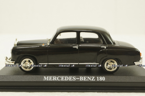 Mercedes 180 W120, black, Del Prado 1:43
