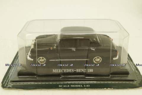 Mercedes 180 W120, black, Del Prado 1:43