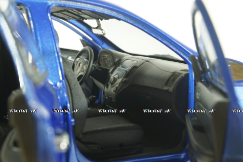 Hyundai i30 2007, blue, Paudi 1:18
