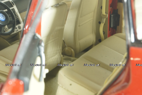 Volkswagen Polo IV 2005, Red, Paudi 1:18