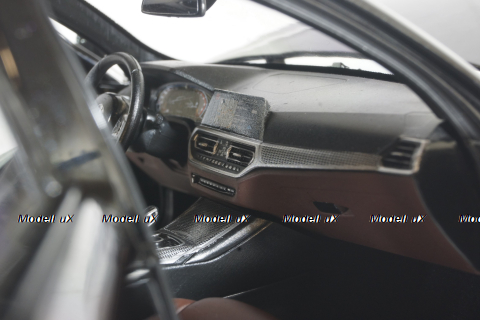 BMW M3 Competition 2017 F80, blue metallic, 183236, Norev 1:18