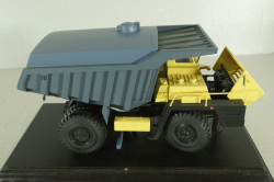 Белаз-540 карьерная поливалка, желтый/серый, Nik Models 1:43