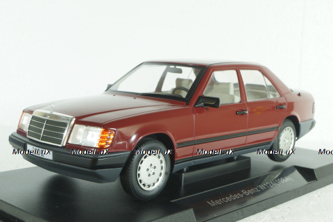 Mercedes 260 E (W124) 1984 dark red, MCG18284, MCG 1:18