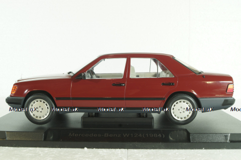 Mercedes 260 E (W124) 1984 dark red, MCG18284, MCG 1:18
