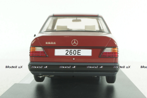 Mercedes 260 E (W124) 1984 dark red, MCG18284, MCG 1:18