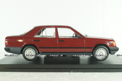 Mercedes 260 E (W124) 1984 dark red, MCG18284, MCG 1:18