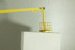 Урал-4320-0911 c подъемником ВС-22, бежевый, Nik Models 1:43