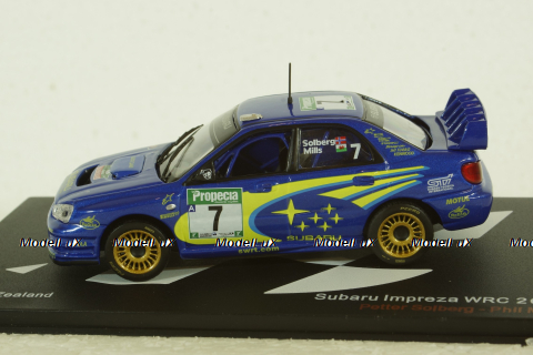 Subaru Impreza WRC #7 New Zealand Rally, 2003, Altaya 1:43