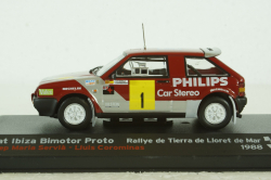 Seat Ibiza Bimotor Proto Rally, red, Altaya 1:43
