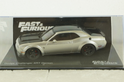 Dodge Challenger SRT Demon (2018) silver, Fast&Furious #55, FF055, Altaya 1:43 Уценка!