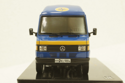 Mercedes 207D Van 1987, blue, CLC224, IXO 1:43