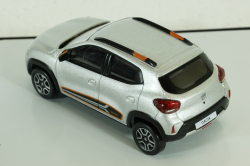 Dacia Spring, silver met, 945627, Norev 1:43