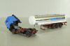 Mercedes SK 1735 LS tractor with semi-trailer tank "Willi Betz" 1989, blue/chrome, 826110, Herpa 1:87 