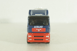 MAN TG-A XL with semi-trailer tank "Alfred Talke", blue/grey, 146623, Herpa 1:87