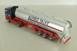 MAN TG-A XL with semi-trailer tank "Alfred Talke", blue/grey, 146623, Herpa 1:87