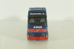 Volvo FH 12 Globetrotter XL with semi-trailer tank "Alfred Talke", blue/white, 144288, Herpa 1:87