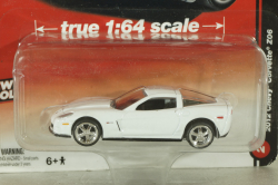 Chevrolet Corvette Z06 (C6), white, 2012, Auto World 1:64