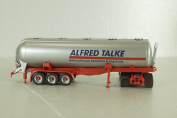 Mercedes Actros 1857 with semi-trailer tank "Alfred Talke" blue/grey, 144131, Herpa 1:87