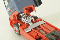 Mercedes Actros 1857 with semi-trailer tank "Alfred Talke" blue/grey, 144131, Herpa 1:87