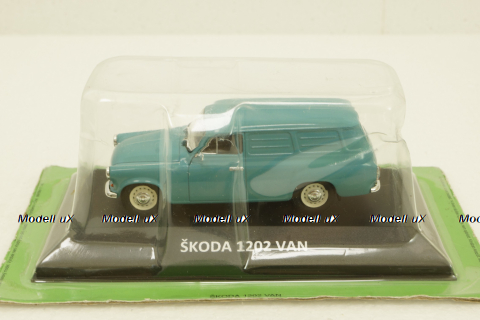 Skoda 1202 Van, blue, KALEIDOSKOP SKODA (DeAgostini) 1:43
