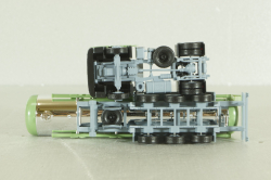 Mercedes Actros 1843 with semi-trailer tank "Kieserling" green, 144285, Herpa 1:87