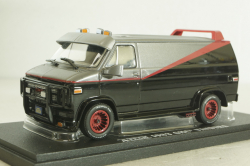 GMC Vandura 1983, black Сериал A-Team 1983-1987, 86515, Greenlight 1:43 Уценка!