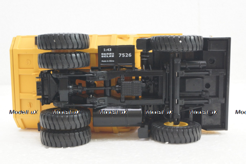 Белаз-7526 карьерный самосвал, желтый, Н006 Наш Автопром 1:43