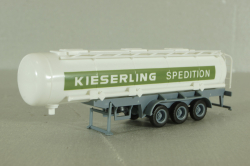 Semi-trailer tank "Kieserling" green, 144285tr, Herpa 1:87