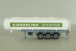 Semi-trailer tank "Kieserling" green, 144285tr, Herpa 1:87