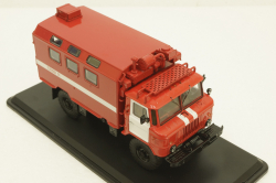 Газ-66 Кунг, пожарный, SSM1191, SSM 1:43