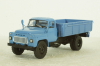 Газ-53-12 бортовой, голубой. Наши Грузовики №46, 1:43