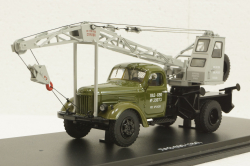 Лаз-690 (Зил-164), автокран, SSM1030, SSM 1:43