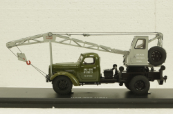 Лаз-690 (Зил-164), автокран, SSM1030, SSM 1:43