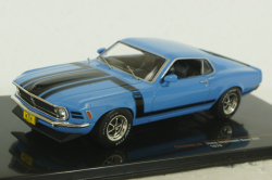 Ford Mustang Boss 302 1970, blue, CLC569, IXO 1:43