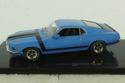 Ford Mustang Boss 302 1970, blue, CLC569, IXO 1:43