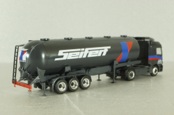 Mercedes Actros 1843 with semi-trailer tank "Seifert" grey, 144287, Herpa 1:87