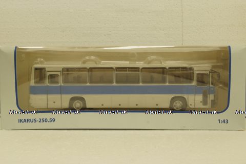 Икарус-250.59 синий/белый, арт. 900322, Советский Автобус 1:43 Уценка 3!
