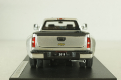 Chevrolet Silverado 3500HD 2011, silver, 109002, GLM 1:43 