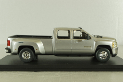 Chevrolet Silverado 3500HD 2011, silver, 109002, GLM 1:43 