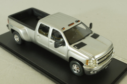 Chevrolet Silverado 3500HD 2011, silver, 109002, GLM 1:43 