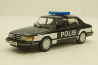 Saab 900 Turbo, Police Finland 1978, Полицейские Машины Мира №72, 1:43