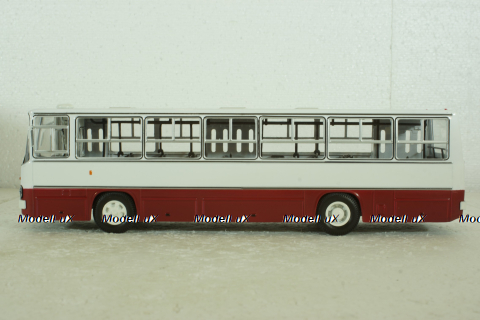 Икарус-260, бело/красный, 900131, Советский Автобус 1:43