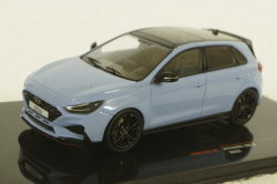 Hyundai i30 N 2022, lightblue, MOC335, IXO 1:43