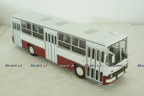 Икарус-260, бело/красный, 900131, Советский Автобус 1:43