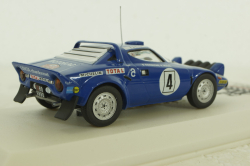 Lancia Stratos HF, No.10, Winner rally Monte Carlo, serie 2, with figurines, S.Munari/S.Maiga, 1976, IXO 1:43