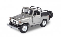 Toyota FJ40 Land Cruiser silver, 79330, MotorMax 1:24