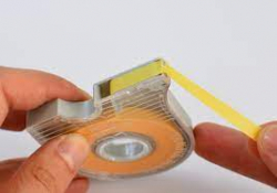 Маскировочный скотч с диспенсером, 6 мм, Tamiya