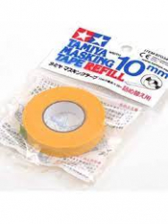 Маскировочный скотч с диспенсером, 10 мм, Tamiya